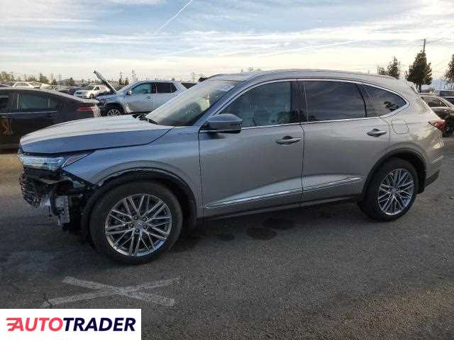 Acura MDX 3.0 benzyna 2023r. (RANCHO CUCAMONGA)