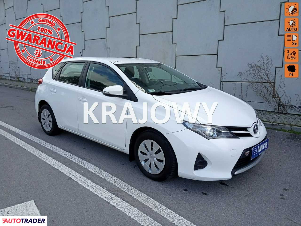 Toyota Auris 2014 1.4 90 KM Toyota Auris 2014 1.4 90 KM