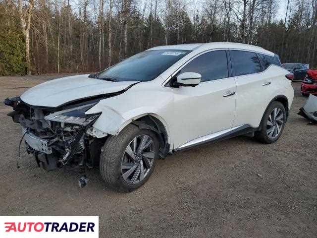 Nissan Murano 3.0 benzyna 2020r. (COOKSTOWN)