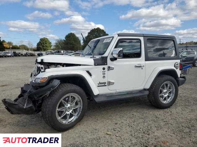 Jeep Wrangler 2.0 benzyna 2021r. (MOCKSVILLE)