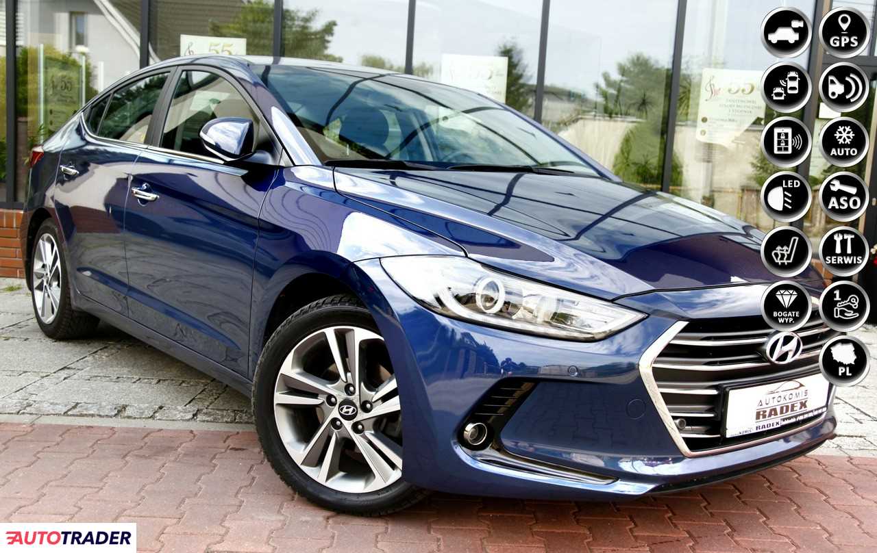 Hyundai Elantra 2016 1.6 128 KM