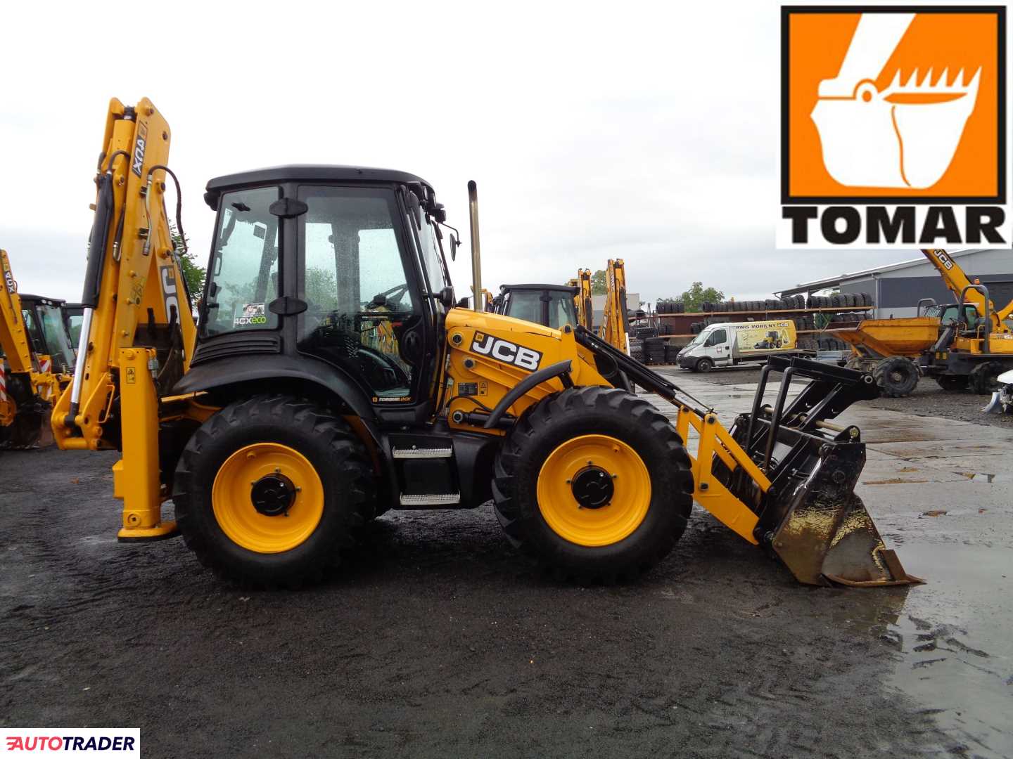 JCB 4 CX 2018r. JCB 4 CX 2018r.