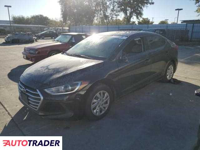 Hyundai Elantra 2.0 benzyna 2018r. (SACRAMENTO)