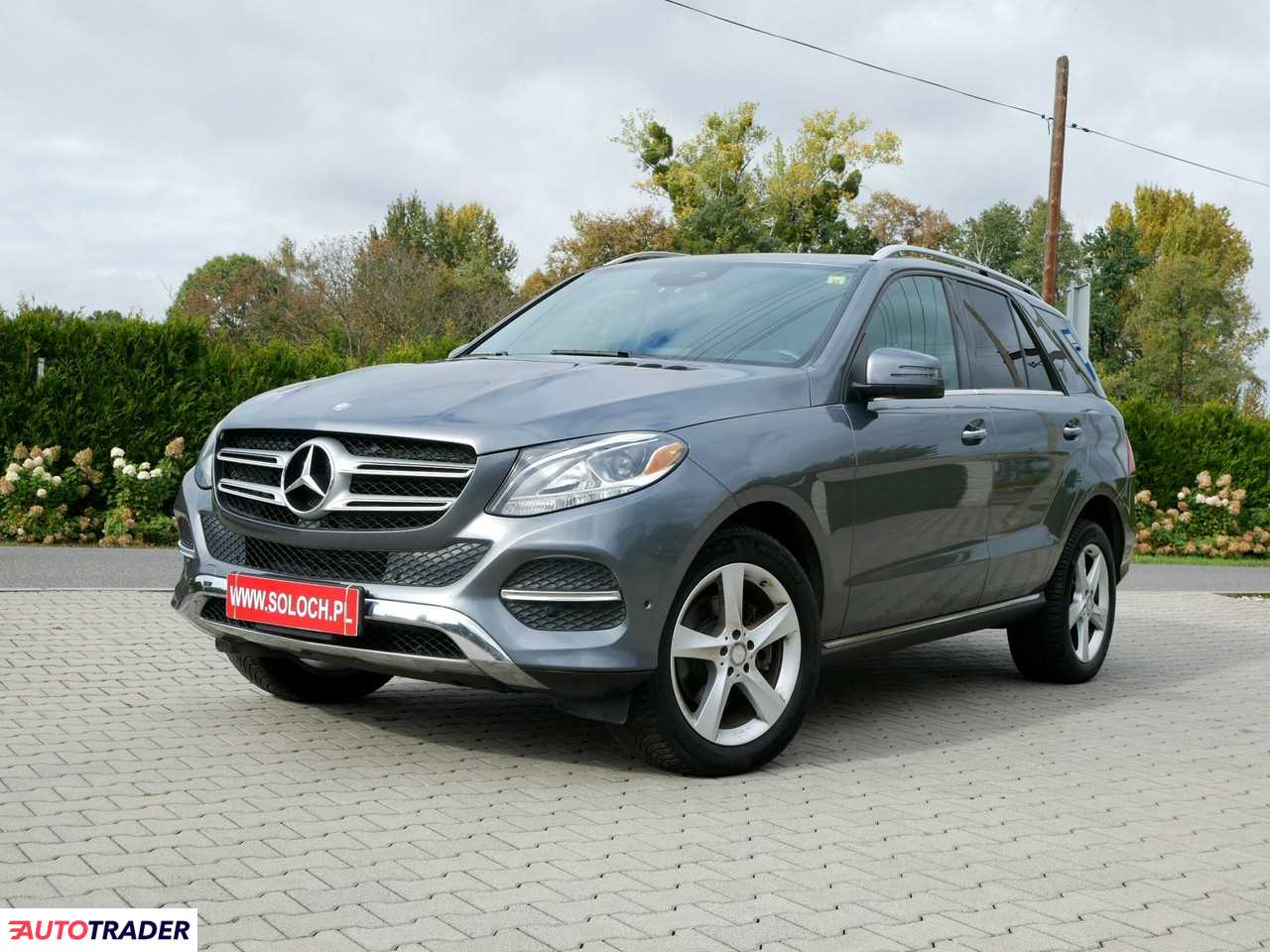 Mercedes GLE 3.5 benzyna 306 KM 2017r. (Goczałkowice-Zdrój)