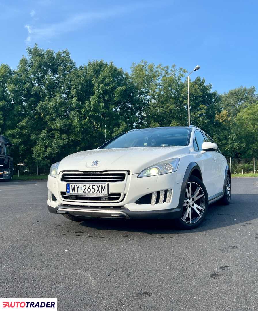 Peugeot 508 2.0 hybrydowy 163 KM 2014r. (warszawa)