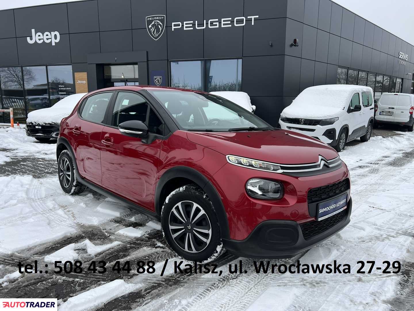 Citroen C3 1.2 benzyna 82 KM 2019r. (Ostrów Wielkopolski)