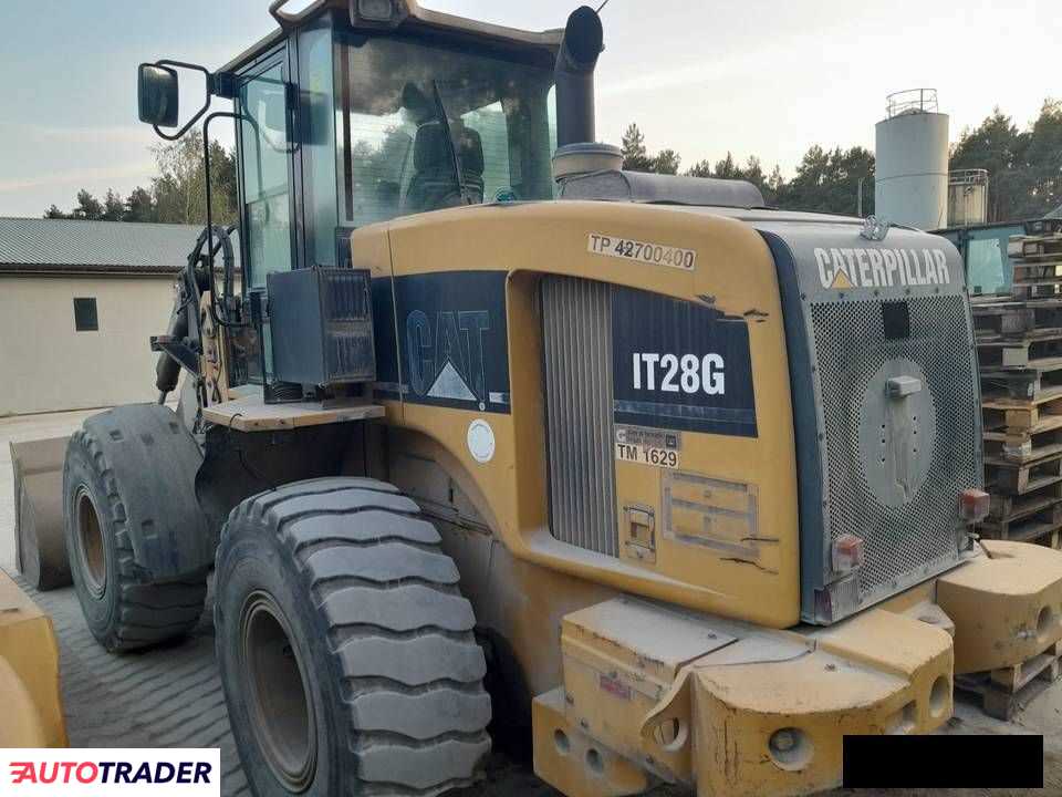 CAT 928 G głębokość kopania 2m