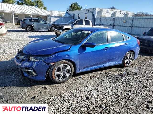 Honda Civic 2.0 benzyna 2019r. (PRAIRIE GROVE)