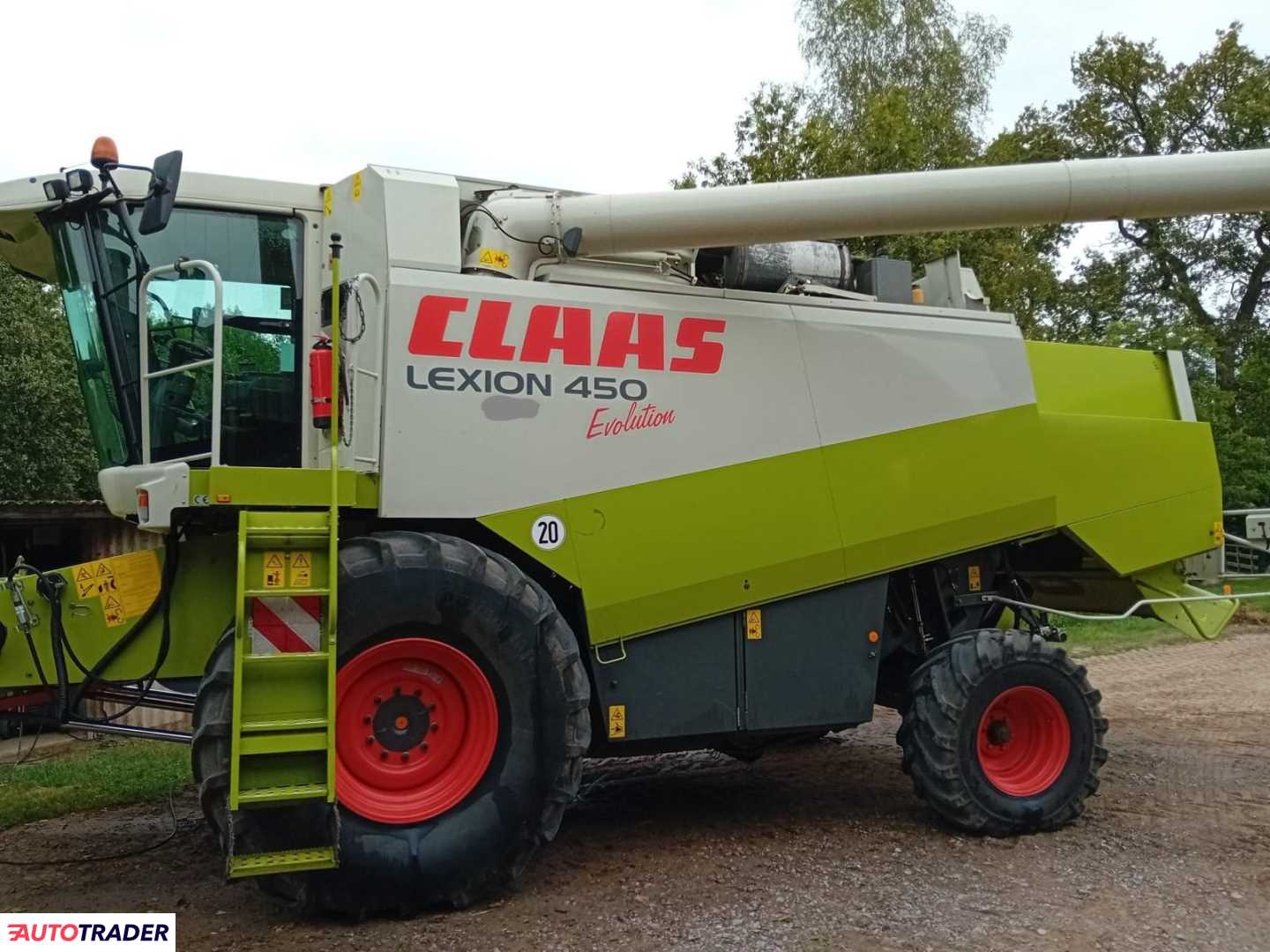 Claas Lexion 450 Evolution 2003r. Claas Lexion 450 Evolution 2003r.