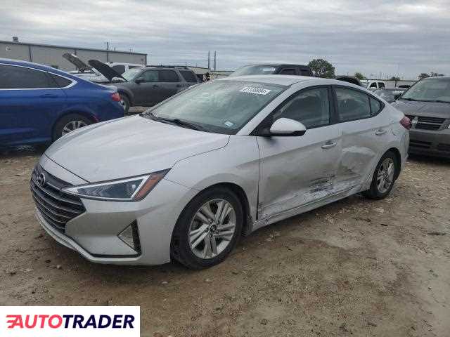 Hyundai Elantra 2.0 benzyna 2019r. (HASLET)