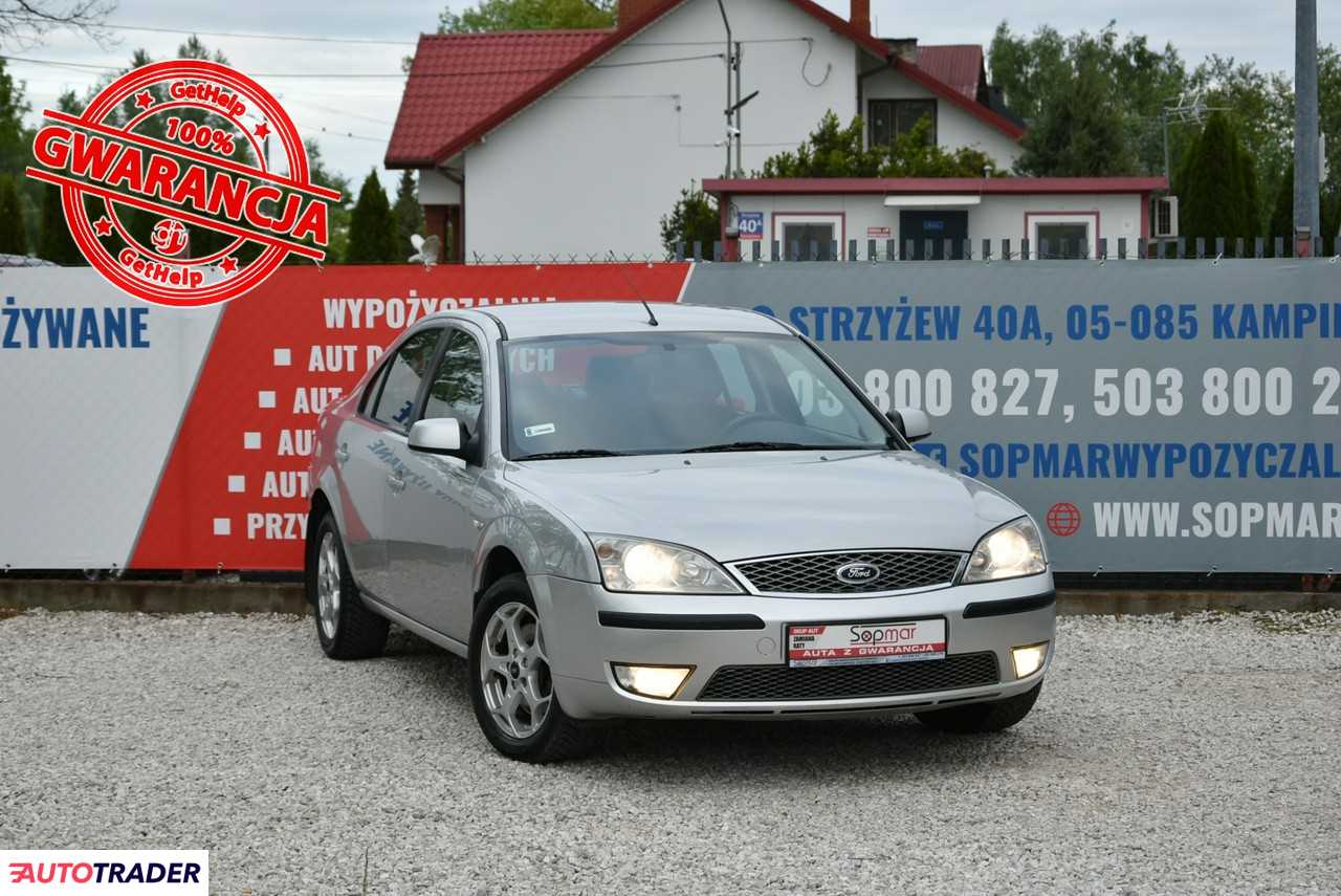 Ford Mondeo 2006 2.0 145 KM Ford Mondeo 2006 2.0 145 KM