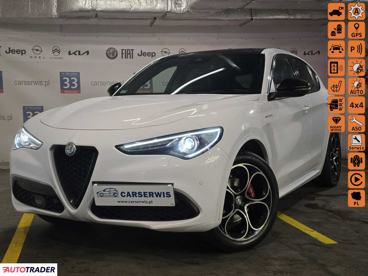 Alfa Romeo Stelvio 2022 2.0 280 KM Alfa Romeo Stelvio 2022 2.0 280 KM