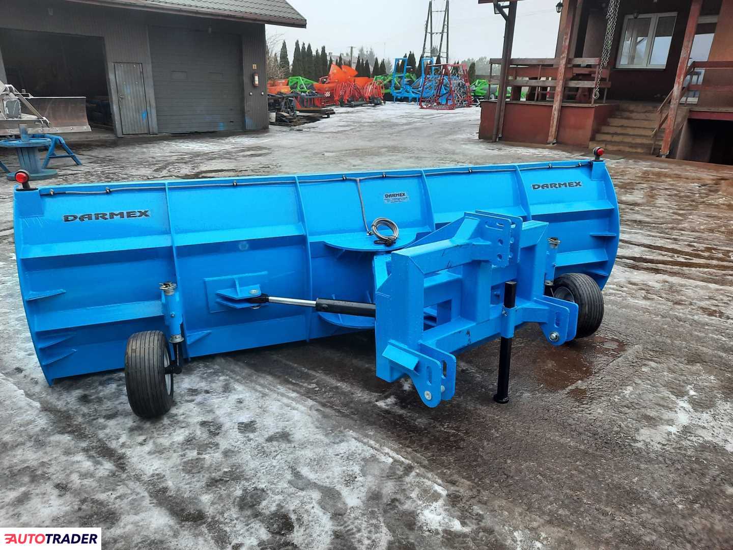 DARMEX Pług do śniegu ziemi równiarka