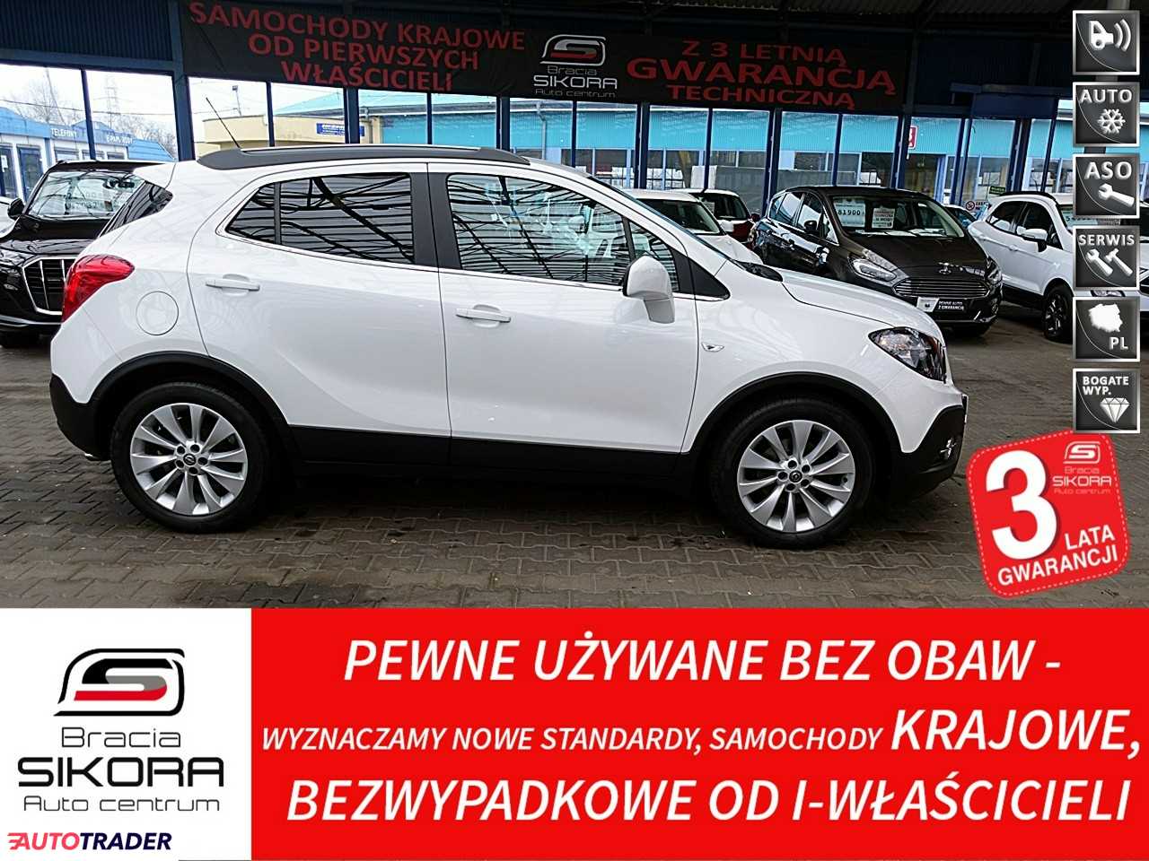 Opel Mokka 1.4 benzyna 140 KM 2016r. (Mysłowice)