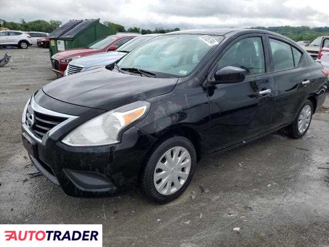 Nissan Versa 1.0 benzyna 2019r. (CAHOKIA HEIGHTS)