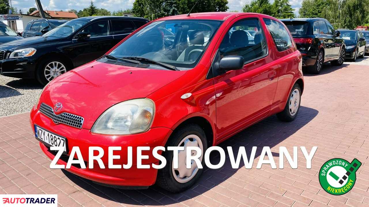 Toyota Yaris 1999 1 70 KM Toyota Yaris 1999 1 70 KM