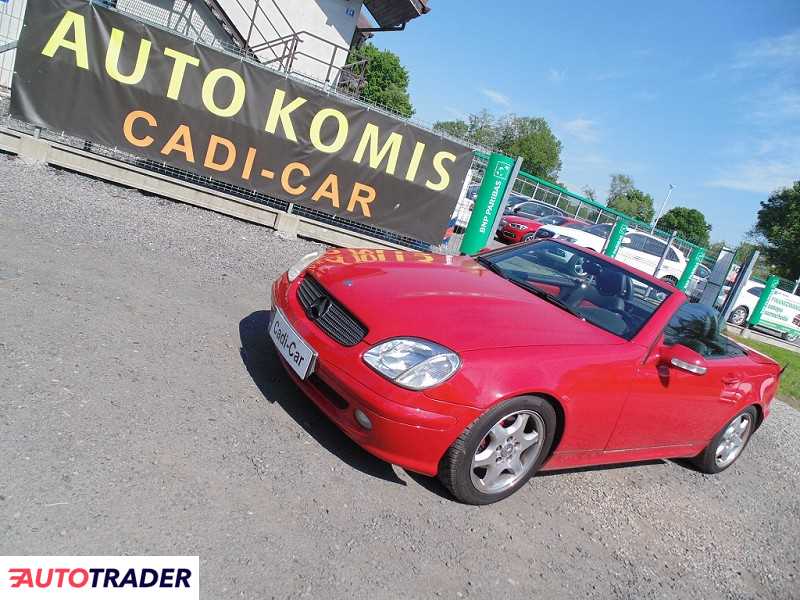 Mercedes SLK 2000 2 163 KM Mercedes SLK 2000 2 163 KM