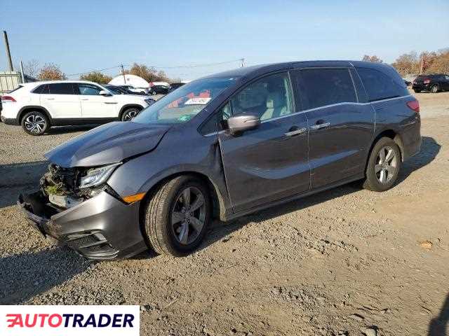 Honda Odyssey 3.0 benzyna 2019r. (HILLSBOROUGH)