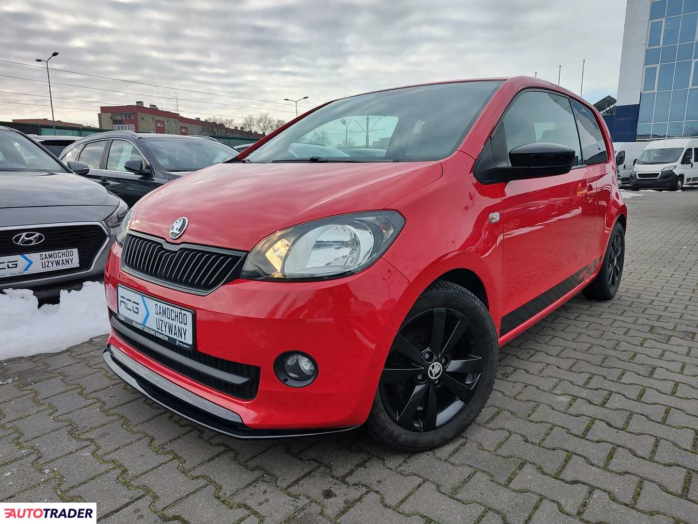 Skoda Citigo 1.0 benzyna 75 KM 2016r. (Kraków, Nowy Targ)