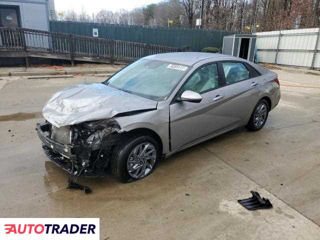 Hyundai Elantra 2.0 benzyna 2024r. (SPARTANBURG)