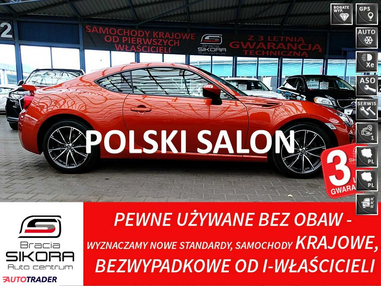 Toyota GT 86 2.0 benzyna 200 KM 2017r. (Mysłowice)