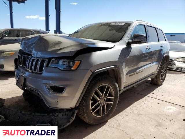 Jeep Grand Cherokee 3.0 benzyna 2019r. (PHOENIX)