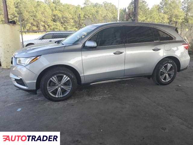 Acura MDX 3.0 benzyna 2019r. (GASTON)