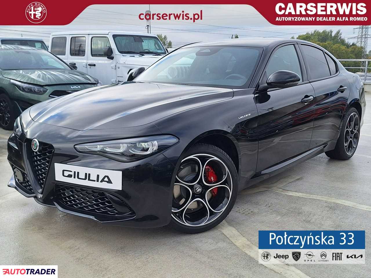 Alfa Romeo Giulia 2.0 benzyna 280 KM 2024r. (Warszawa)