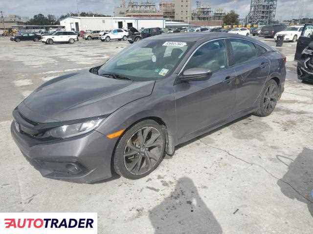 Honda Civic 2.0 benzyna 2020r. (NEW ORLEANS)