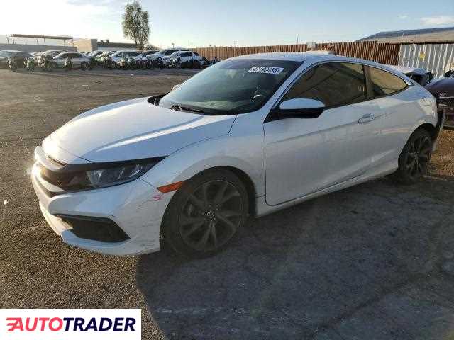 Honda Civic 2.0 benzyna 2020r. (NORTH LAS VEGAS)