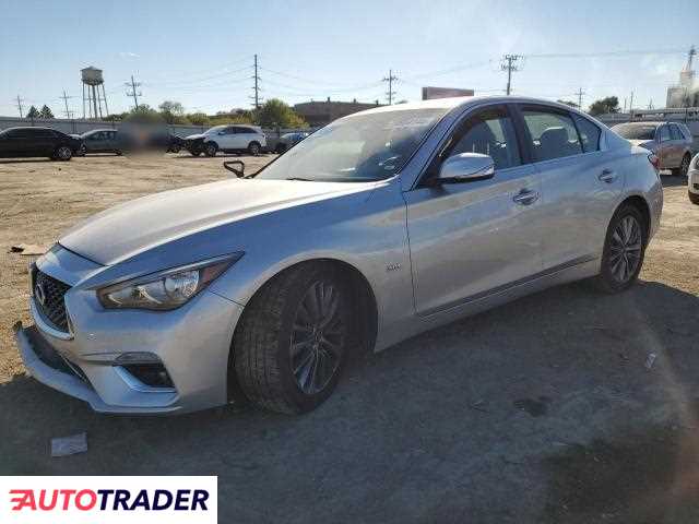 Infiniti Q50 3.0 benzyna 2020r. (CHICAGO HEIGHTS)