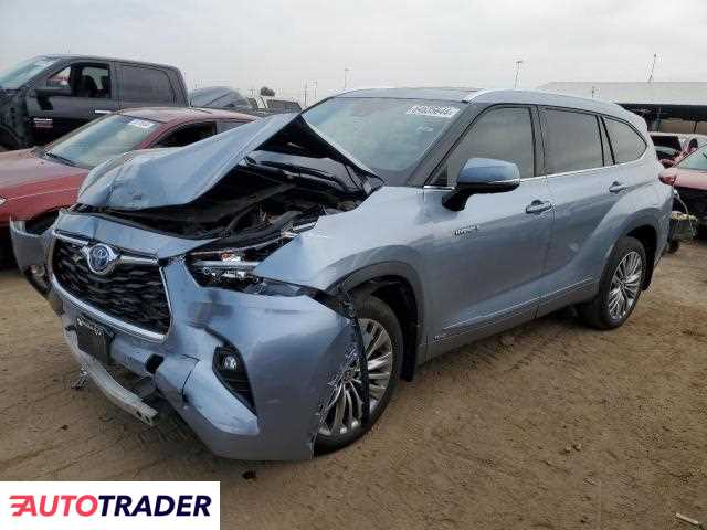 Toyota Highlander 2.0 hybrydowy 2021r. (BRIGHTON)