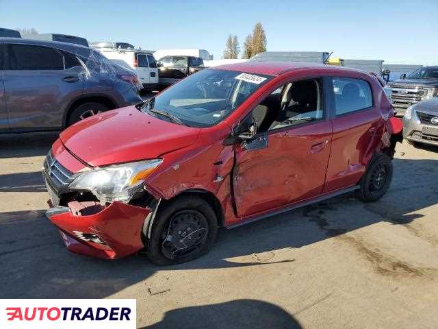 Mitsubishi Mirage 1.0 benzyna 2021r. (HAYWARD)