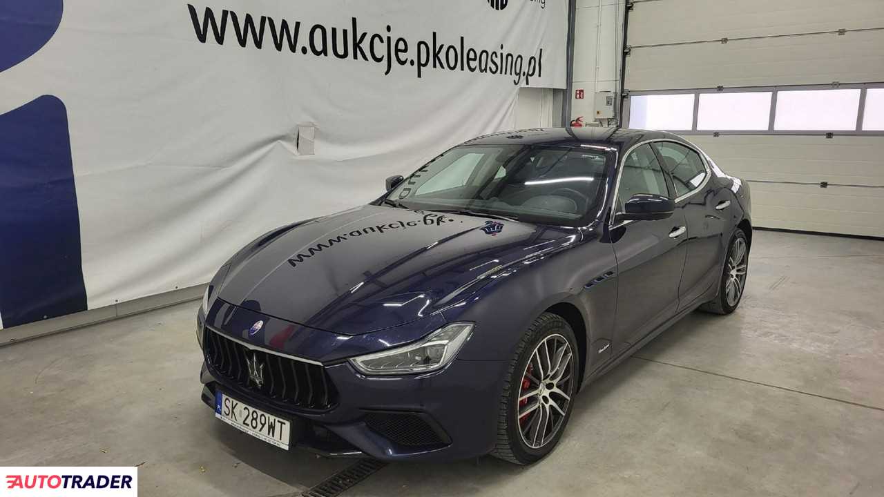 Maserati Ghibli 2.0 benzyna 330 KM 2021r. (Grójec)