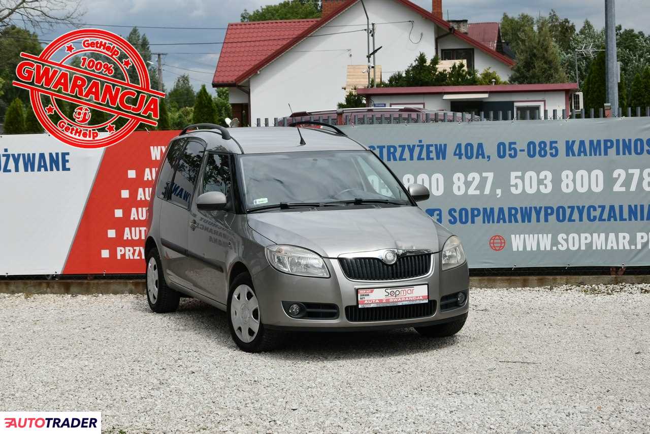 Skoda Roomster 2008 1.4 80 KM