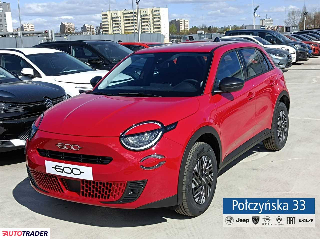 Fiat 600 2025 1.2 110 KM Fiat 600 2025 1.2 110 KM