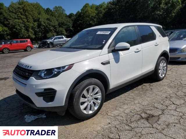 Land Rover Discovery Sport 2.0 benzyna 2018r. (AUSTELL)