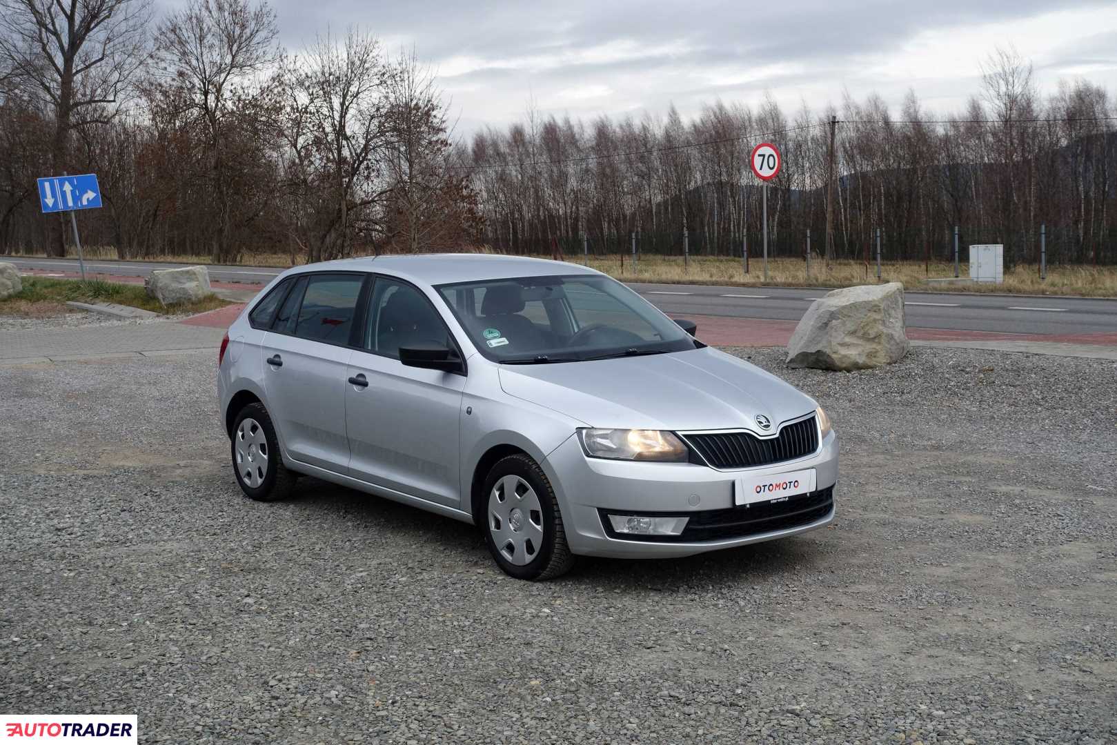 Skoda Rapid 1.6 diesel 90 KM 2014r. (Buczkowice)