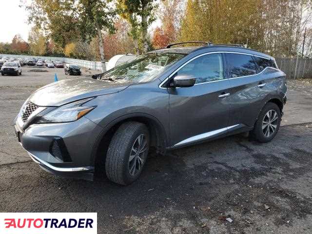 Nissan Murano 3.0 benzyna 2020r. (PORTLAND)