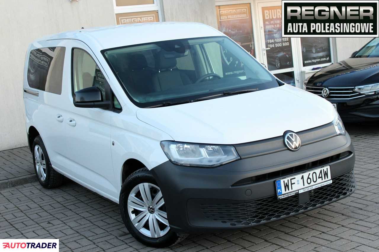 Volkswagen Caddy 2.0 diesel 102 KM 2021r. (Sokołów)