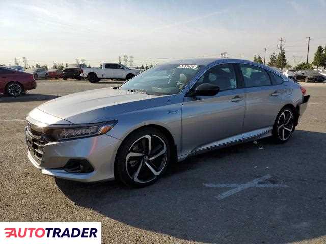 Honda Accord 2.0 hybrydowy 2022r. (RANCHO CUCAMONGA)