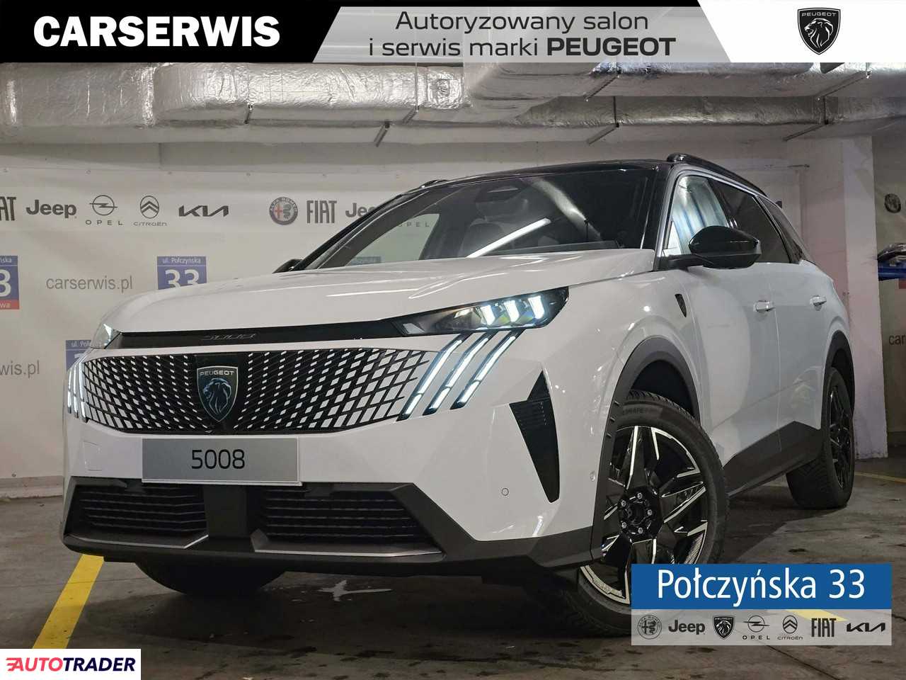 Peugeot 5008 1.2 benzyna 136 KM 2025r. (Warszawa)