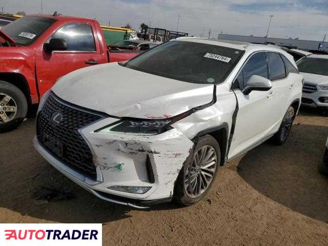 Lexus RX 3.0 benzyna 2022r. (BRIGHTON)