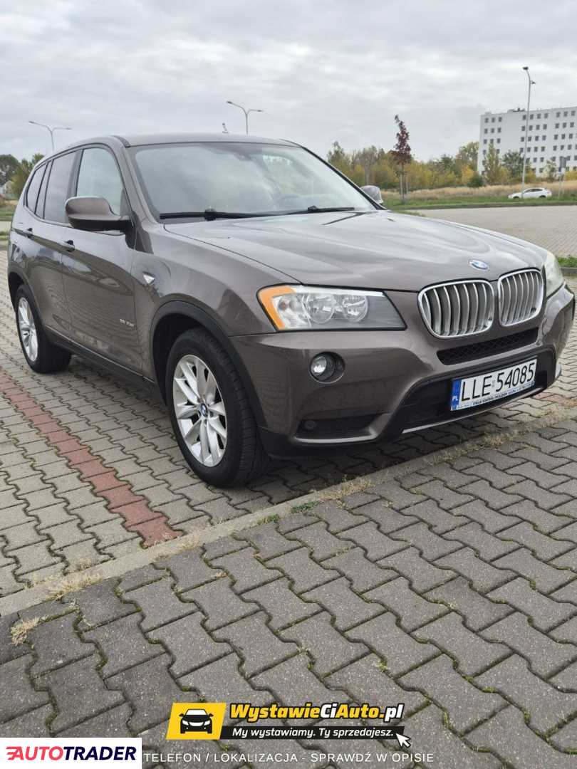 BMW X3 2014 2.0 245 KM