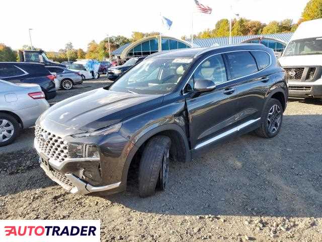 Hyundai Santa Fe 2.0 benzyna 2023r. (EAST GRANBY)