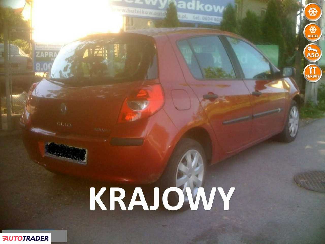 Renault Clio 2008 1.2 75 KM
