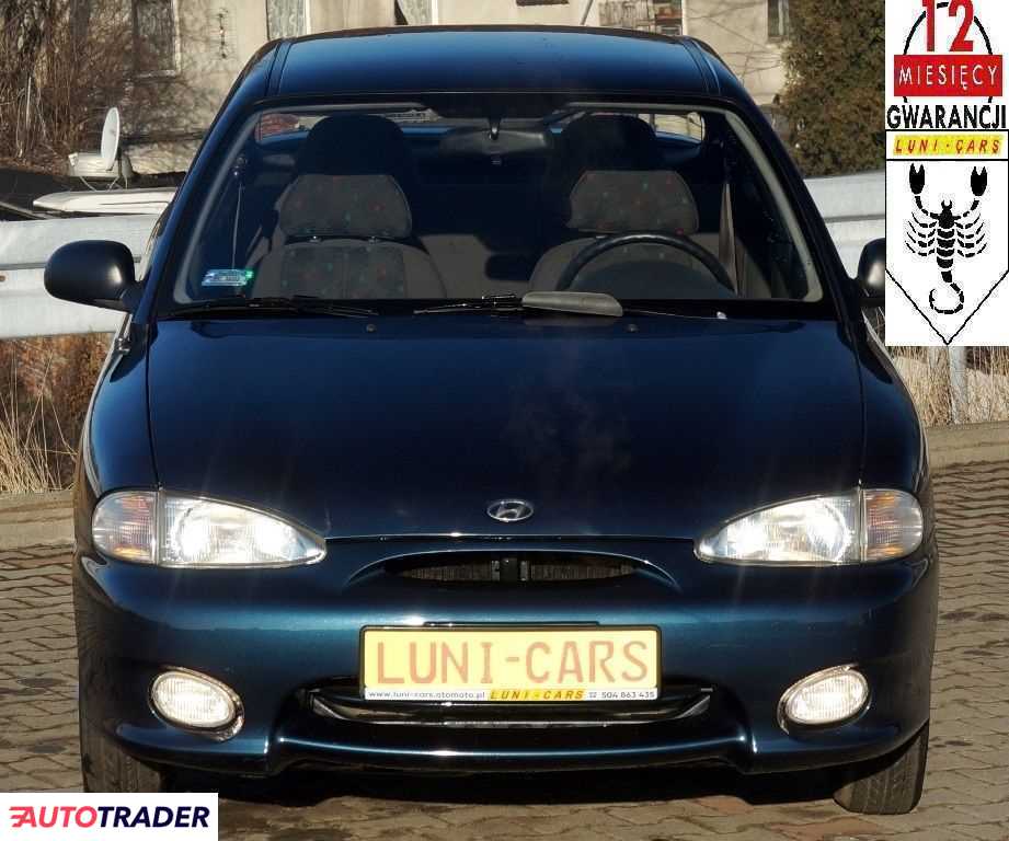 Hyundai Accent 1999 1.3 84 KM Hyundai Accent 1999 1.3 84 KM