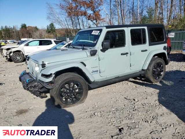 Jeep Wrangler 2.0 hybrydowy 2023r. (CANDIA)