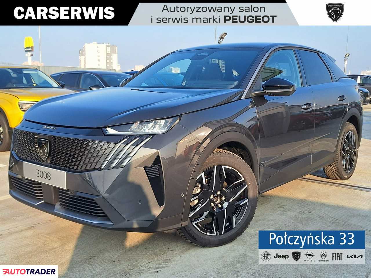 Peugeot 3008 1.2 benzyna 136 KM 2024r. (Warszawa)