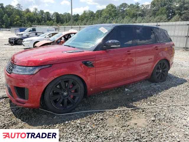 Land Rover Range Rover Sport 5.0 benzyna 2018r. (ELLENWOOD)